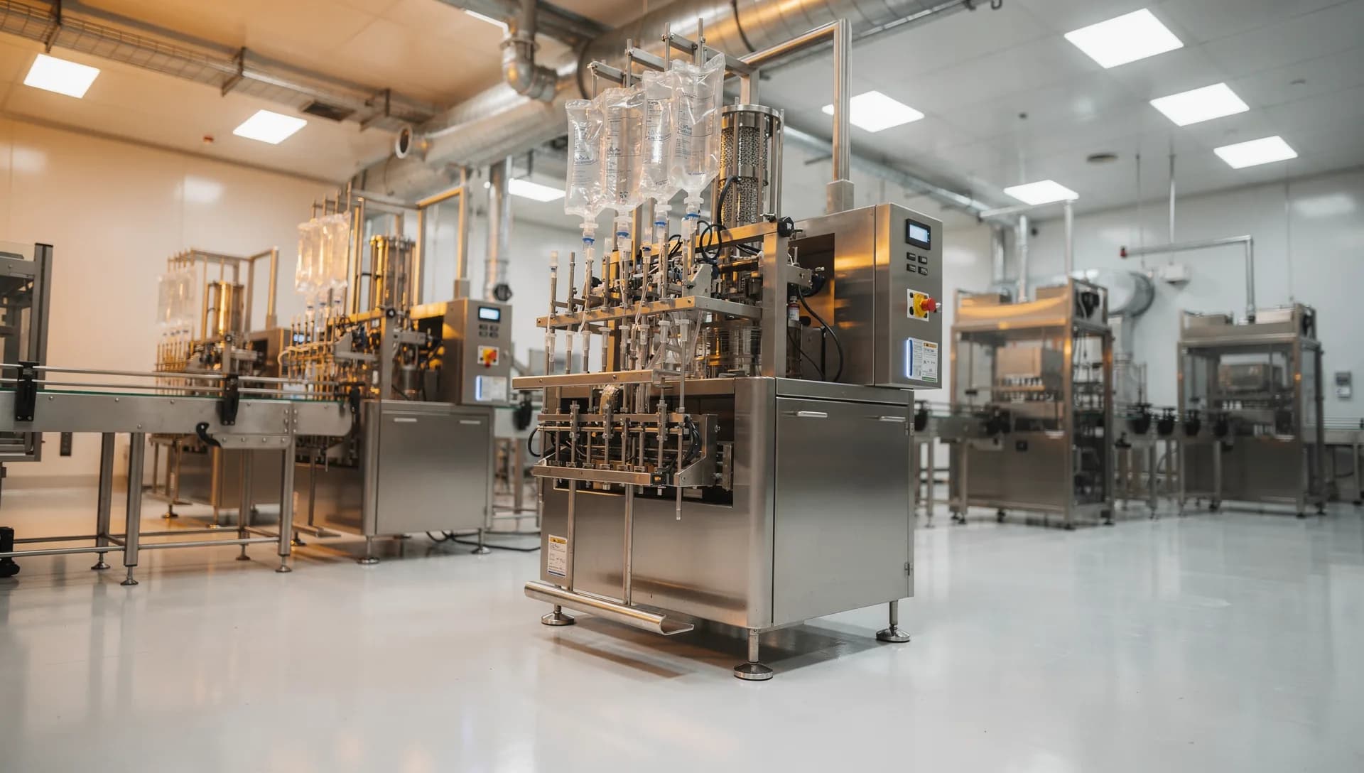 Pharmaceutical cleanroom — medical manufacturing environment